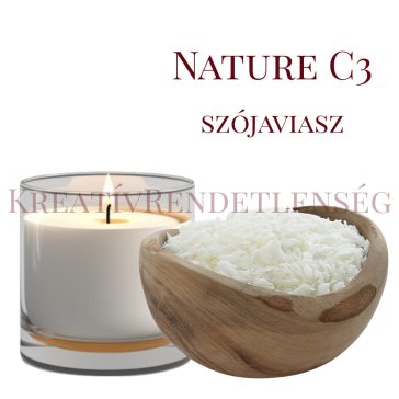   Prémium szójaviasz kézműves gyertyákhoz  – Nature Wax C3 szójaviasz
