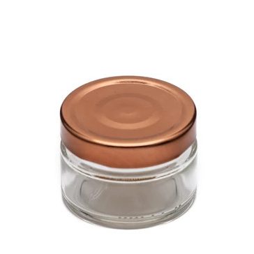 Letisztult és elegáns 106ml üveg ROSEGOLD FEDŐVEL