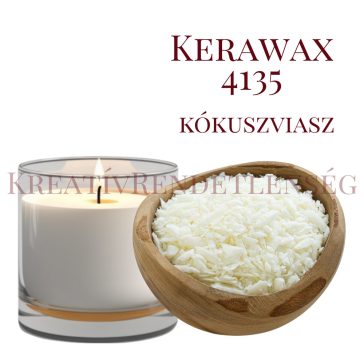   Prémium kókuszviasz keverék poharas gyertyákhoz – Kerawax Coconut Container 4135