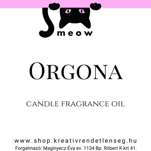 Orgona illatolaj gyertyakészítéshez - 30ml