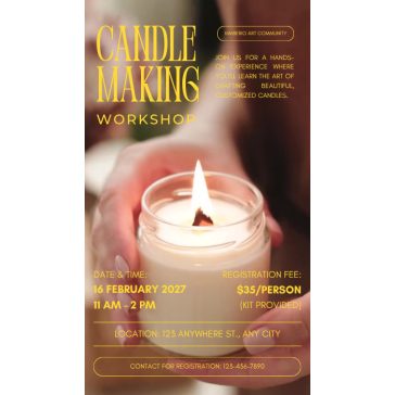 Sütigyertya gyertyakészítő program