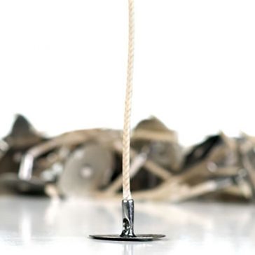 Talpas, viaszolt kanóc teamécseshez - 10db